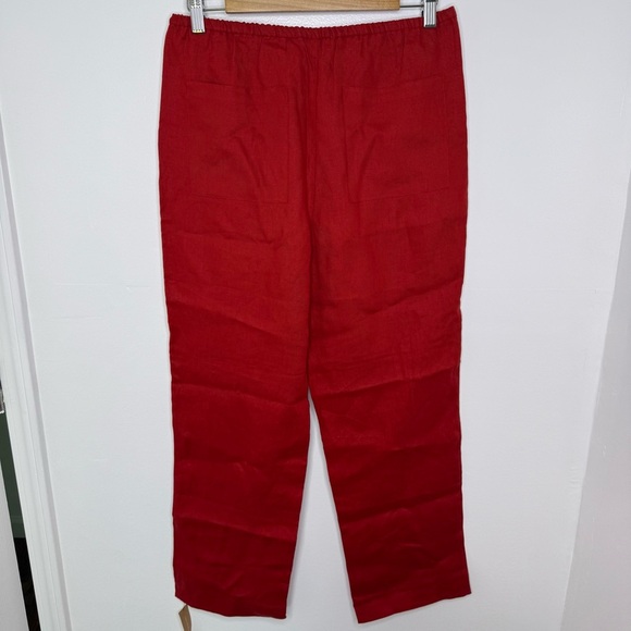 REFORMATION NWT Remi Cropped Linen Pants - Picture 6 of 8
